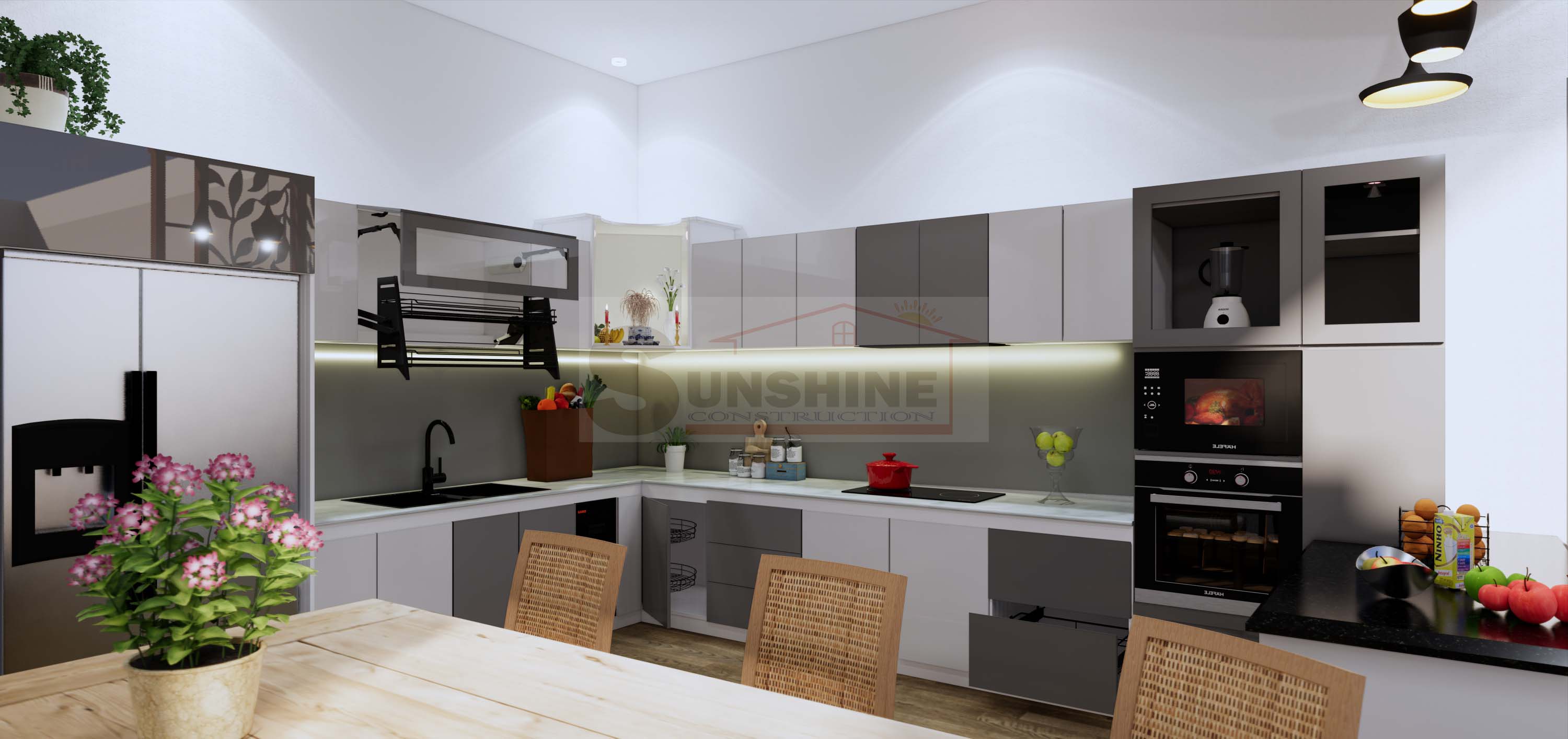 Thiết kế nhà phố Tân Hải hiện đại