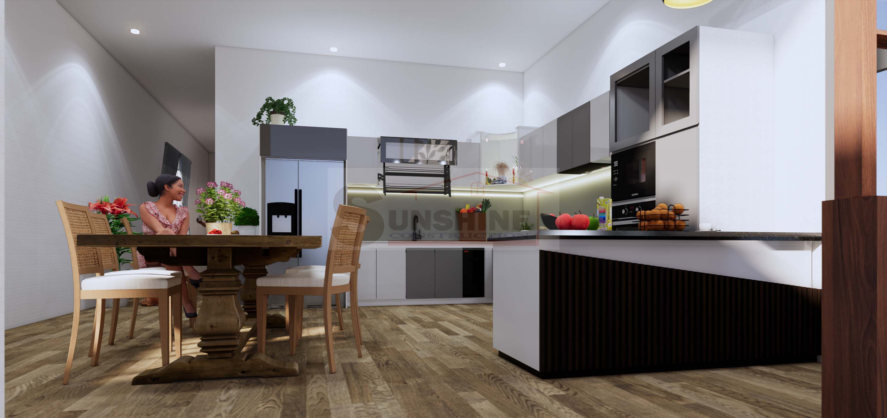 Thiết kế nhà phố Tân Hải hiện đại