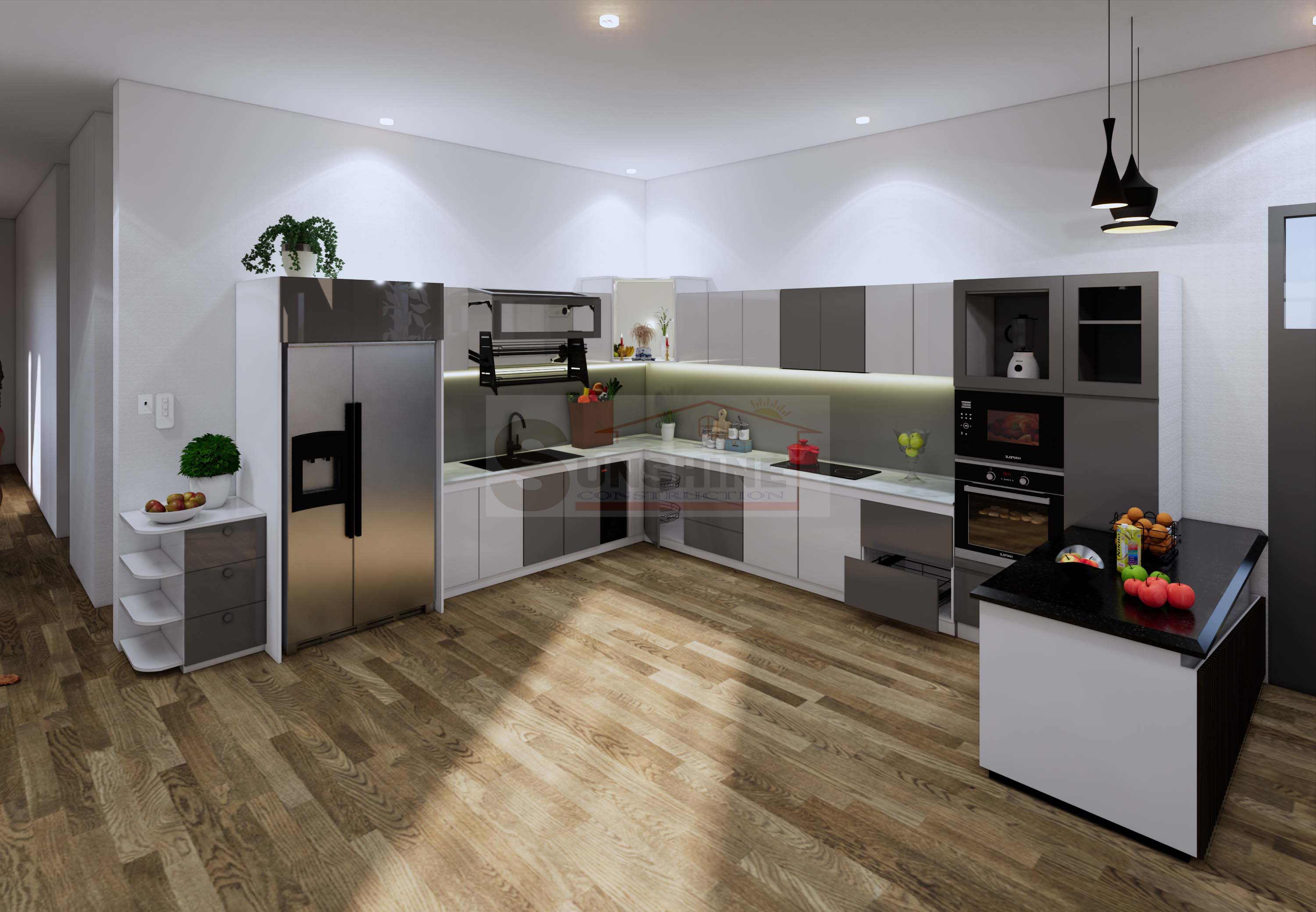 Thiết kế nhà phố Tân Hải hiện đại