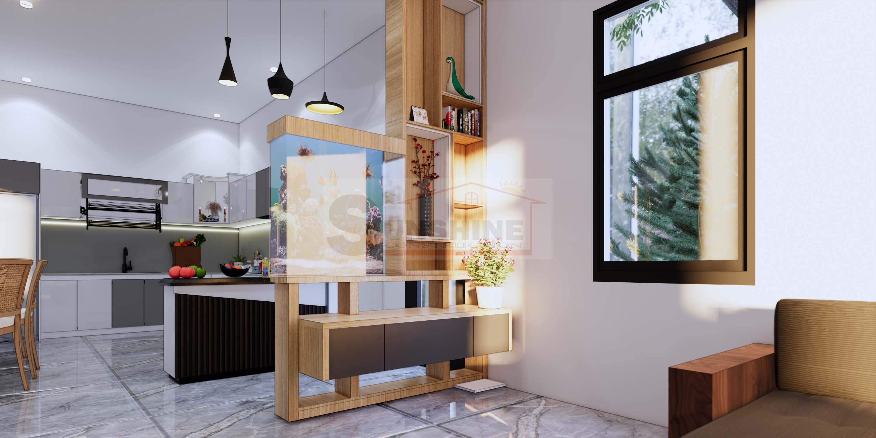 Thiết kế nhà phố Tân Hải hiện đại