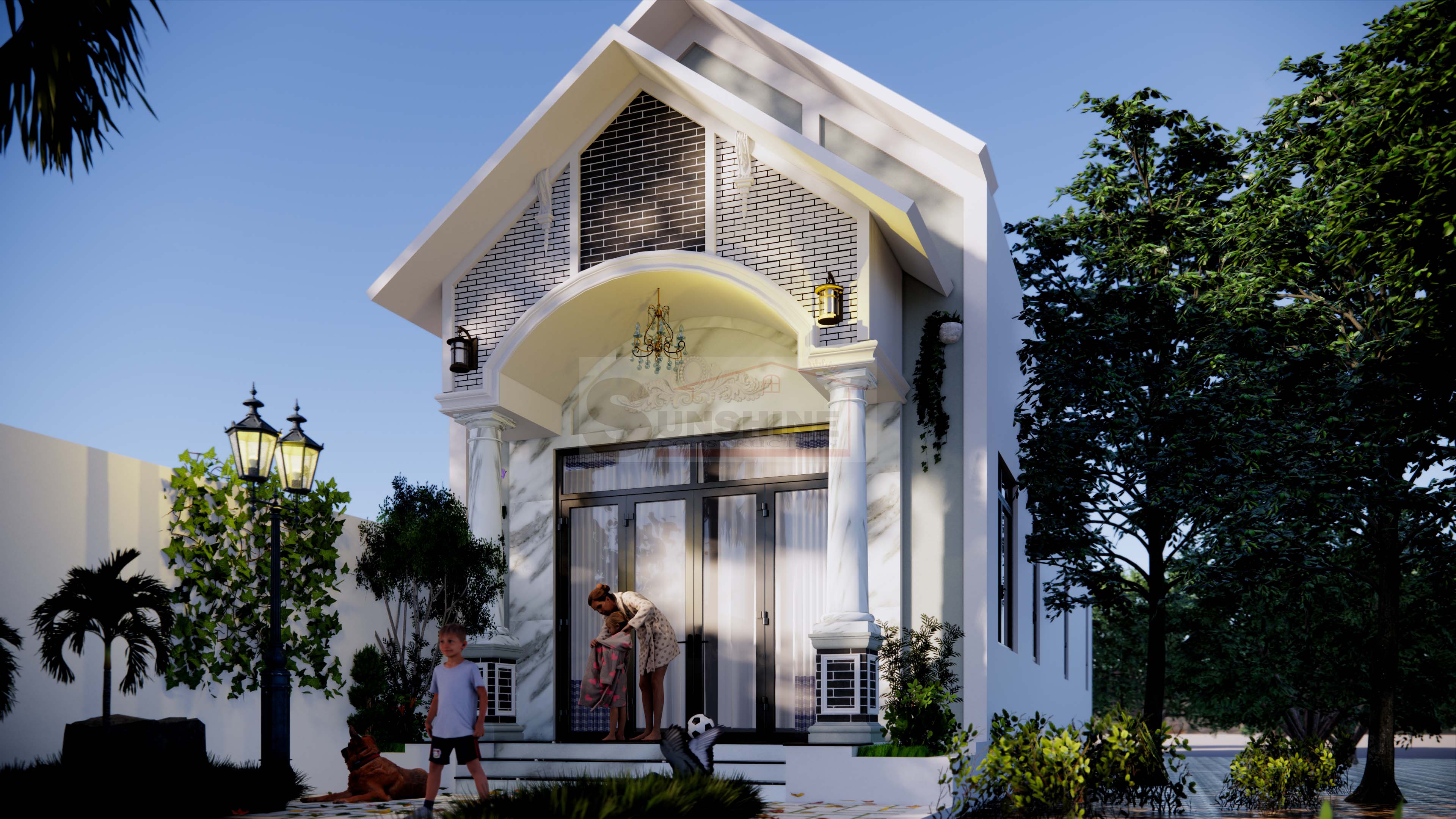 Thiết kế Nhà Phố Hiện Đại