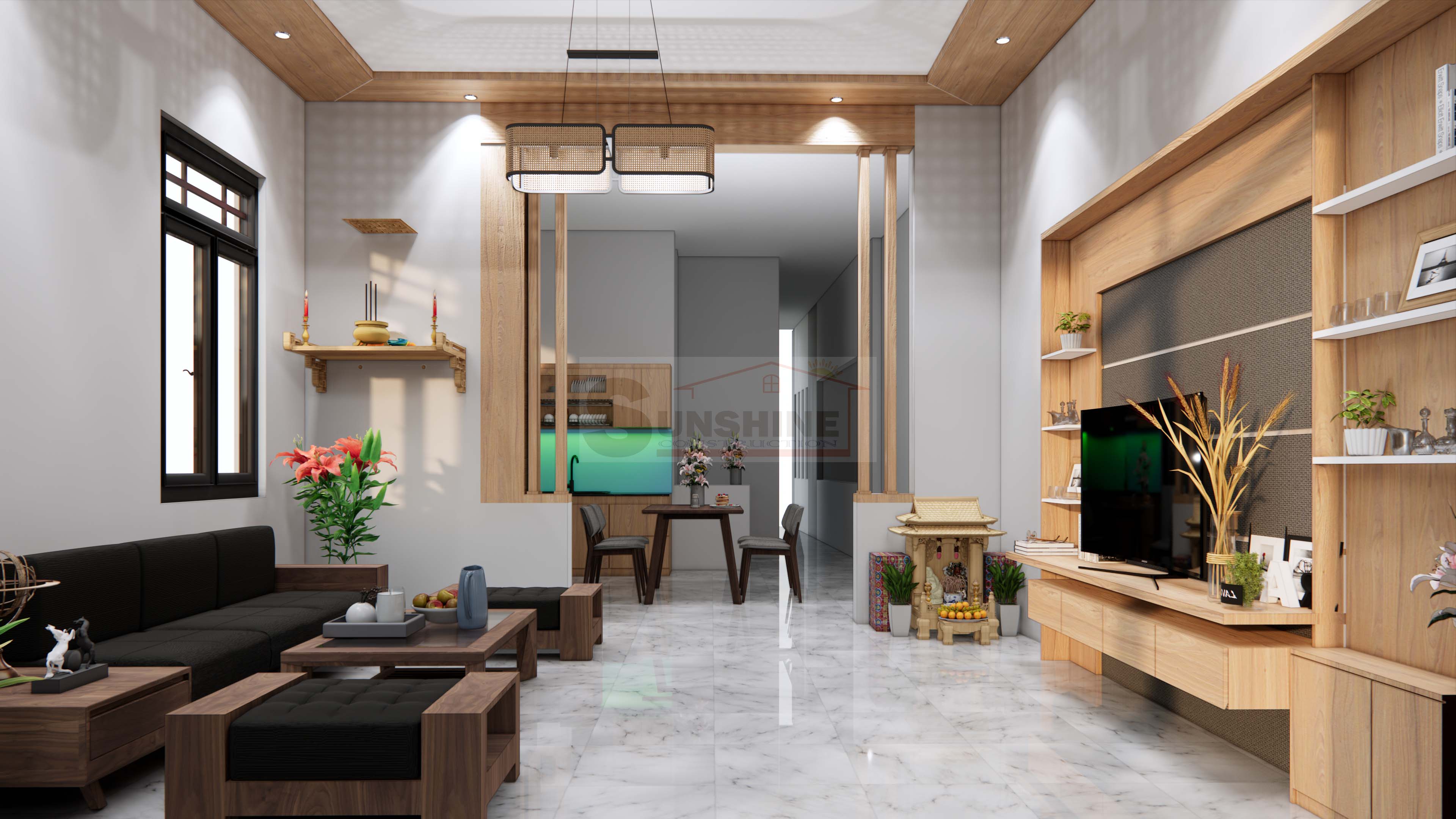 Nhà phố Hồ Chí Minh phong cách hiện đại