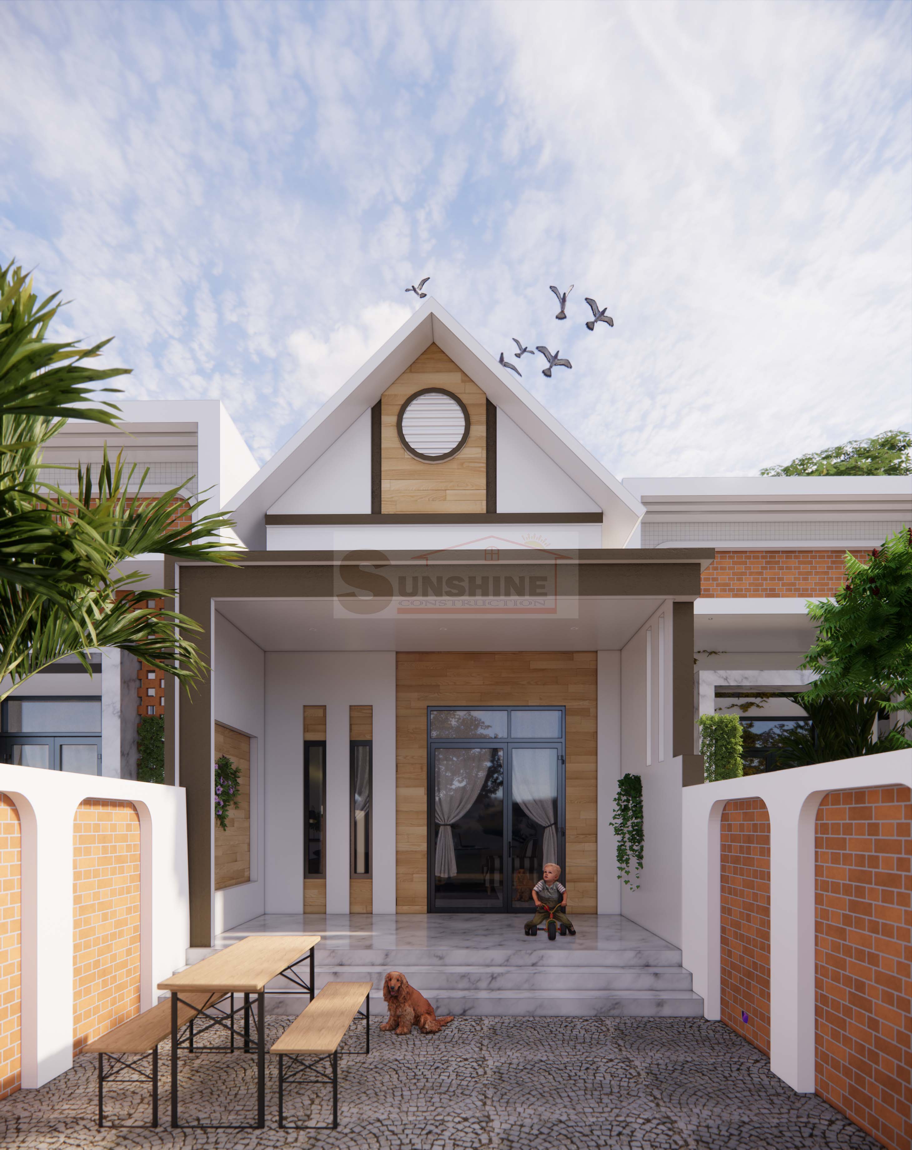 Nhà phố Hồ Chí Minh phong cách hiện đại