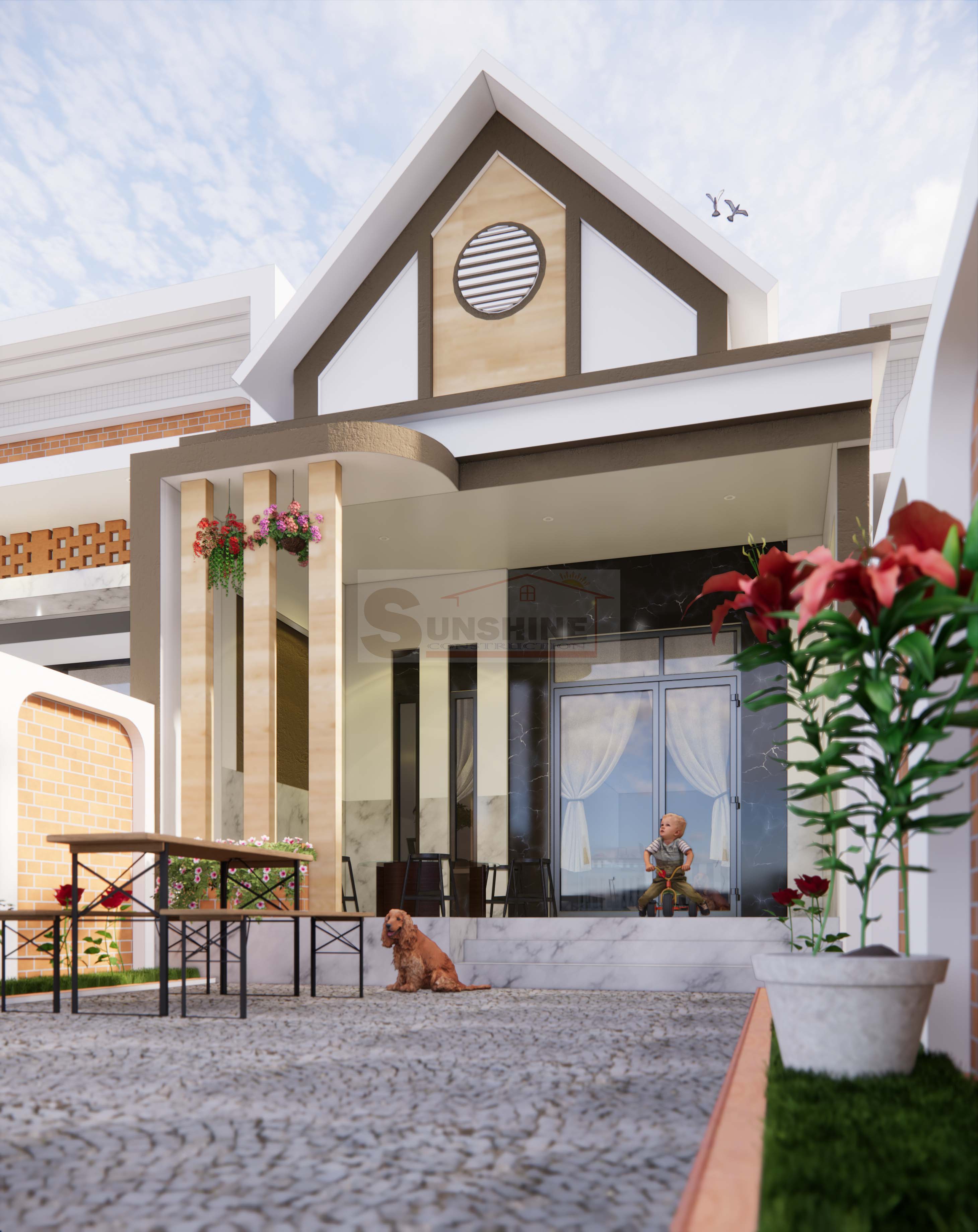 Nhà phố Hồ Chí Minh phong cách hiện đại