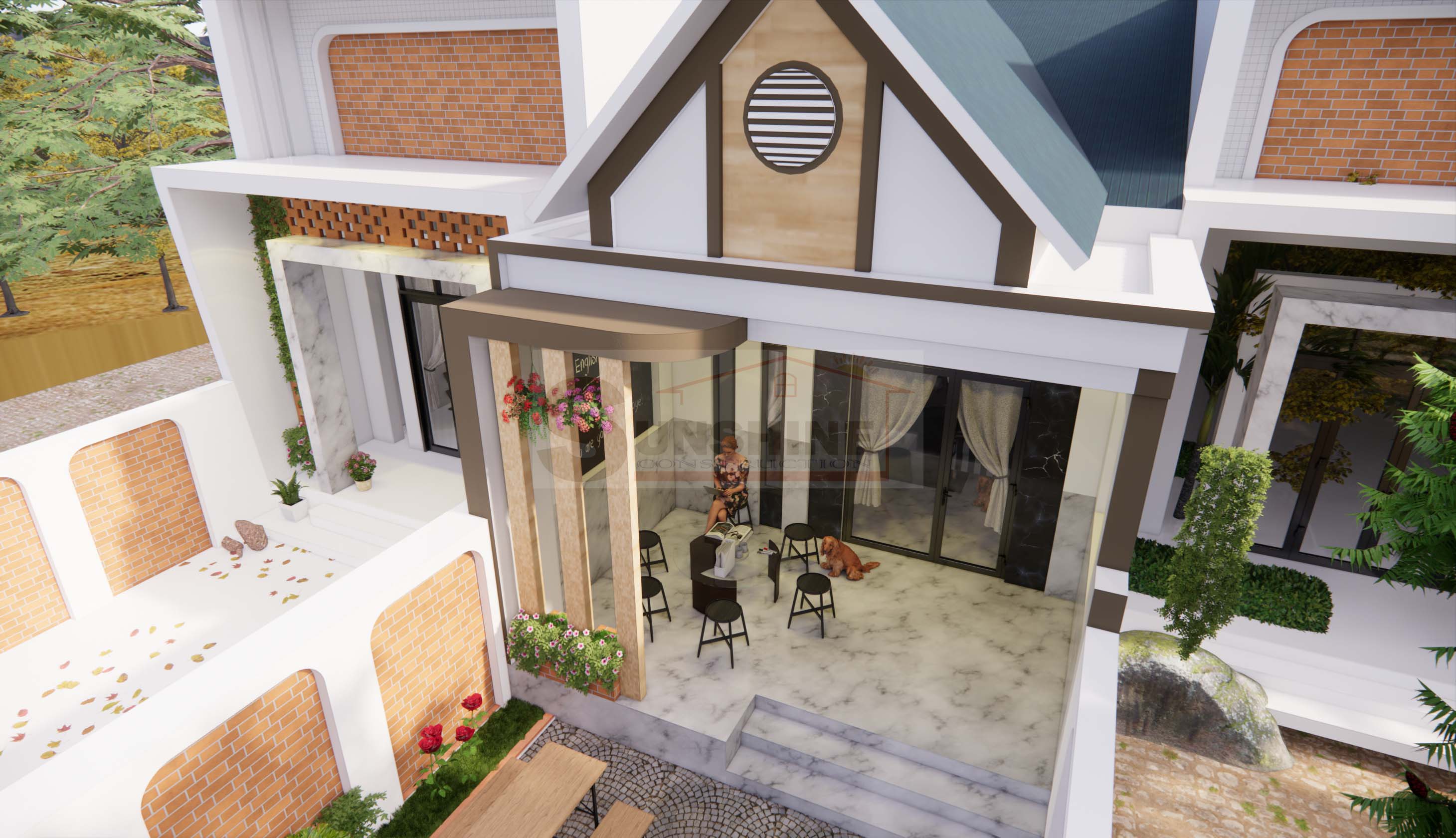 Nhà phố Hồ Chí Minh phong cách hiện đại