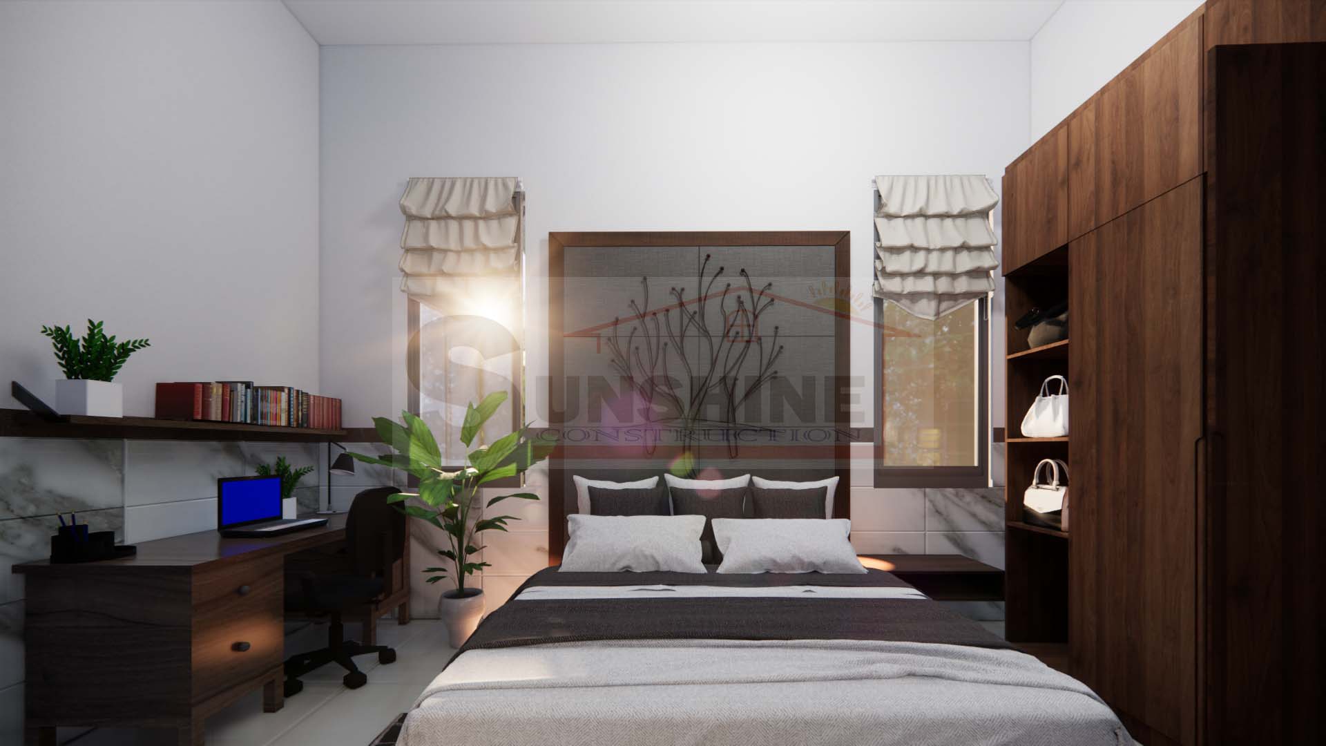 Thiết kế nhà phố phong cách hiện đại Cô Tuyết