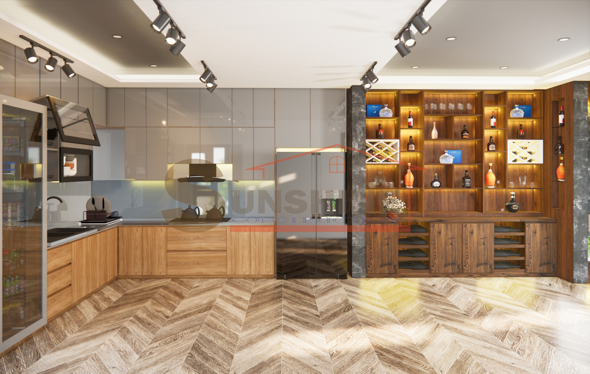 nhà phố hiện đại