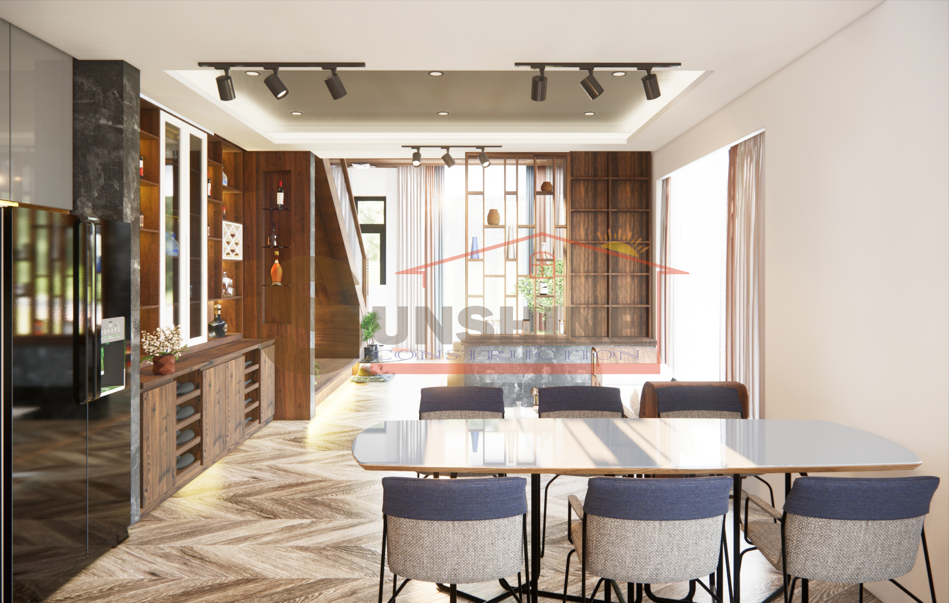 nhà phố hiện đại