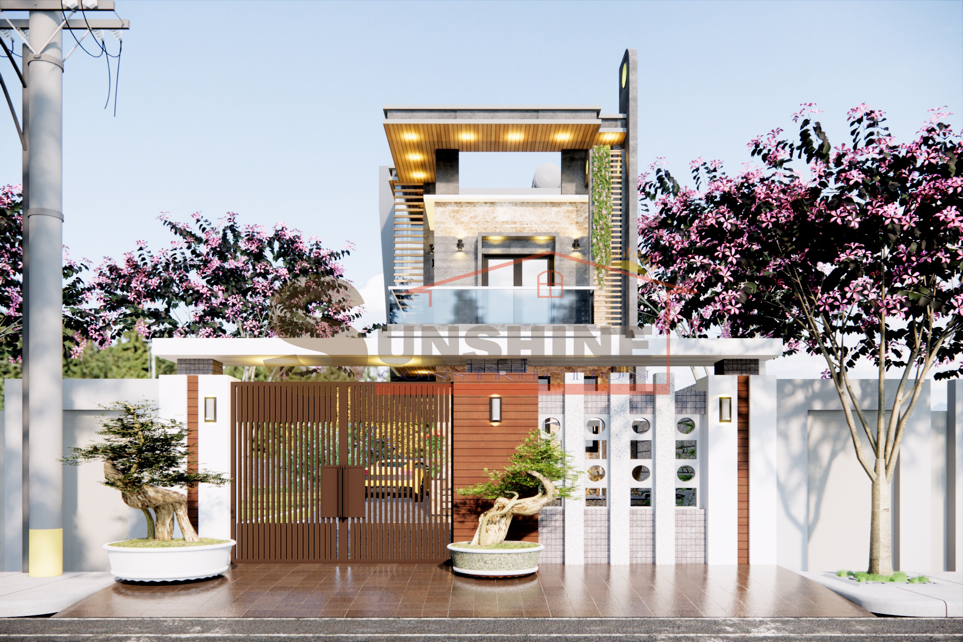 nhà phố hiện đại