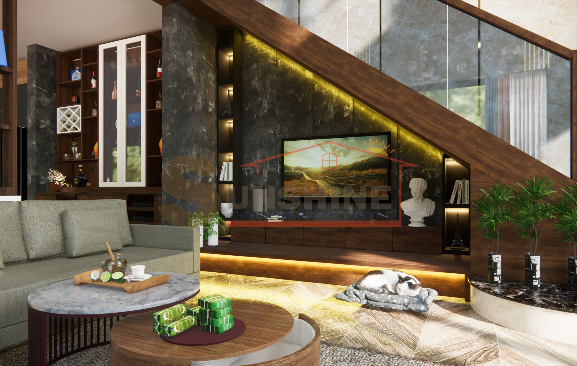 nhà phố hiện đại