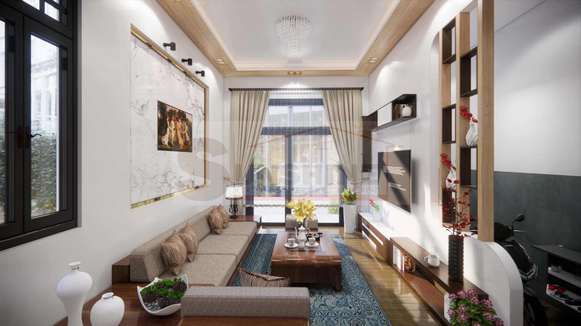 Thiết kế nhà anh Hòa-17 Nguyễn Văn Trỗi