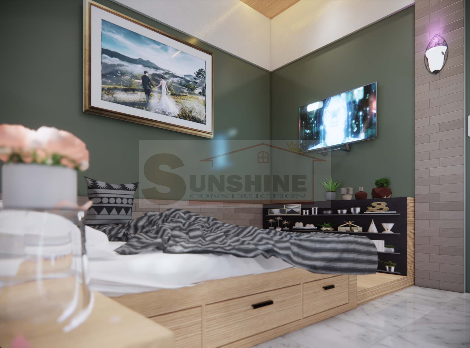 Thiết kế nhà anh Hòa-17 Nguyễn Văn Trỗi