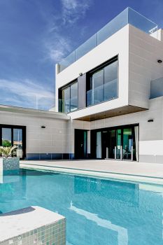 Mẫu thiết kế biệt thự vườn 1 tầng phong cách hiện đại